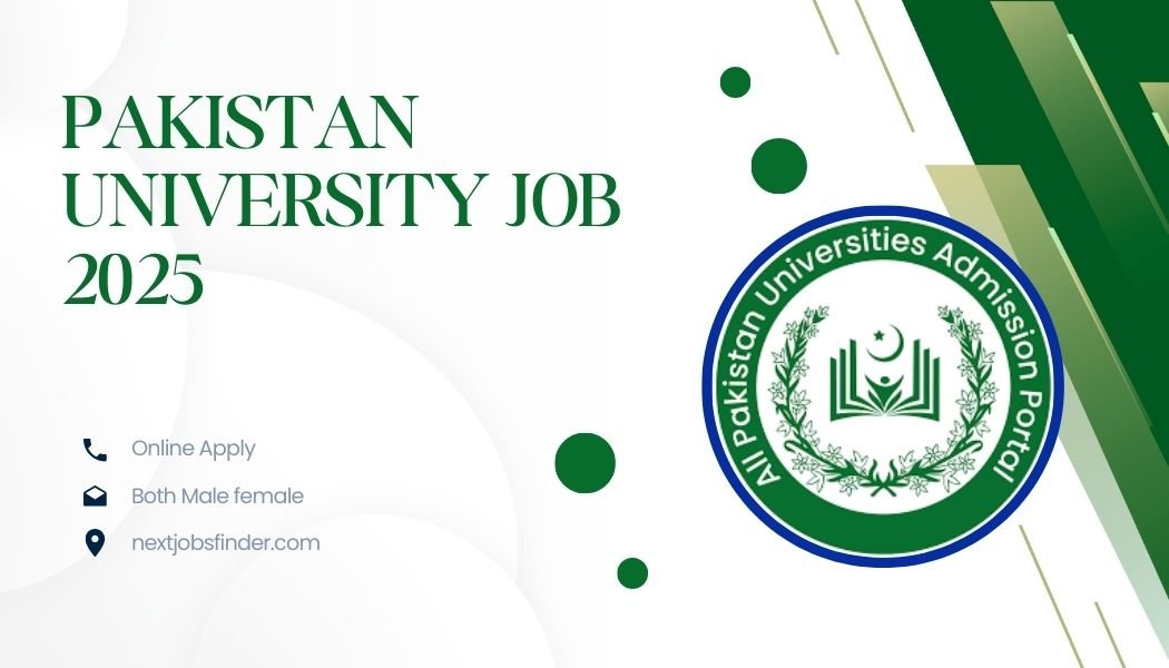 Pakistan University Job 2025