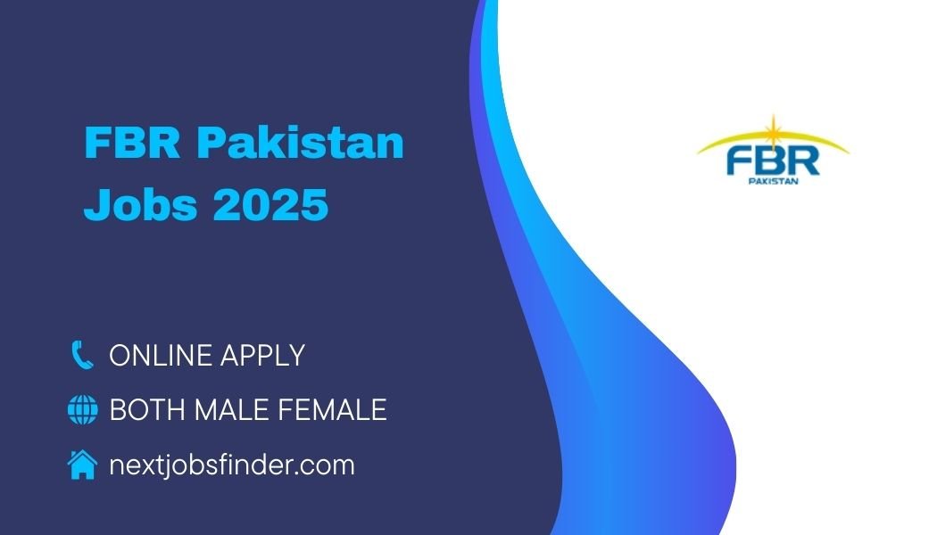 FBR Pakistan Jobs 2025