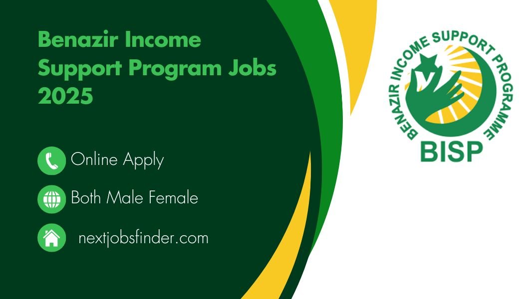 Benazir Income Support Program Jobs 2025