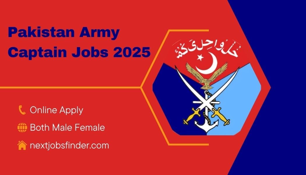 Pakistan Army Captain Jobs 2025
