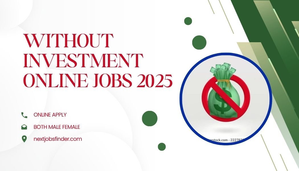 Without Investment Online Jobs 2025