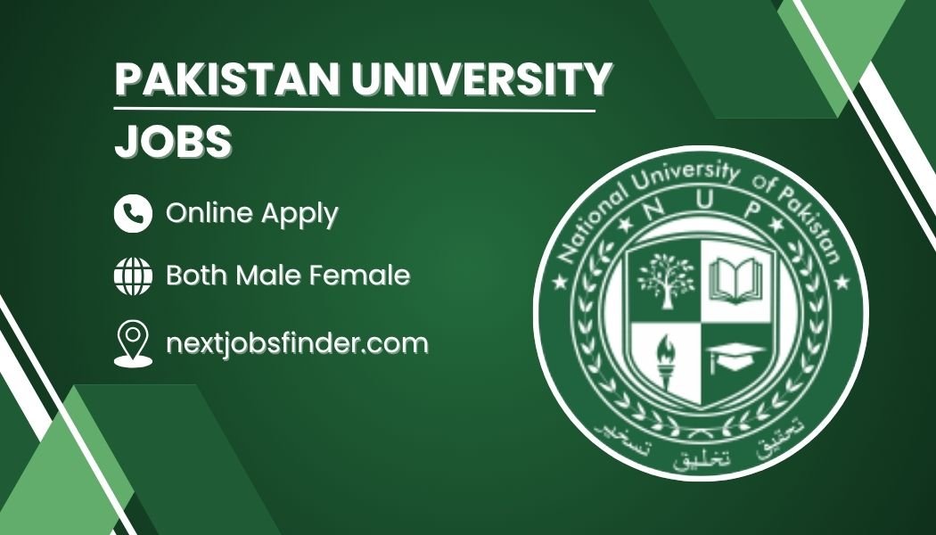 Pakistan University Jobs