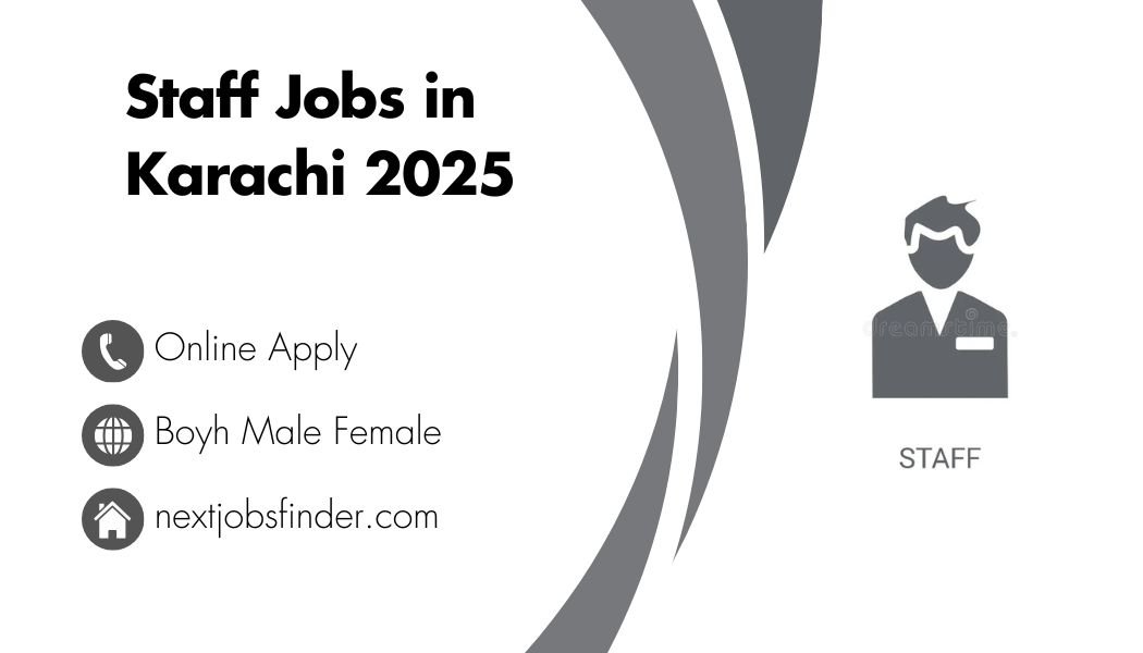 Staff Jobs in Karachi 2025